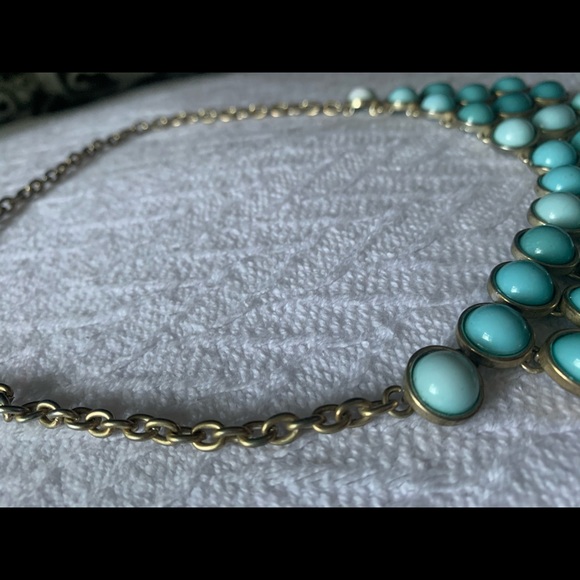 Francesca’s Turquoise Statement Necklace! - Picture 3 of 5